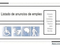 142 Ofertas de empleo preferentemente para personas con discapacidad (Andalucía)