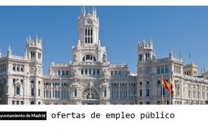 El Ayto. de Madrid convoca 215 plazas: biblioteca, servicios, gestión, etc.
