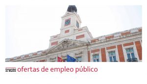 plazas empleo Madrid
