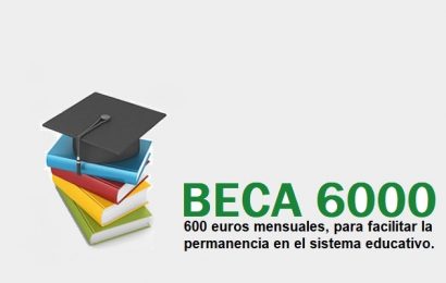Convocada la «Beca 6000» para el curso 2021/2022 (Andalucía)