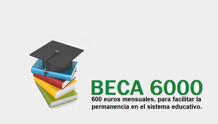 Convocada la «Beca 6000» para el curso 2021/2022 (Andalucía)