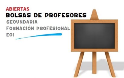 Abiertas 51 Bolsas de empleo de Profesores de Secundaria, FP y EOI (Comunidad de Madrid)