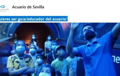 ¿Quieres ser guía/educador del Acuario de Sevilla?