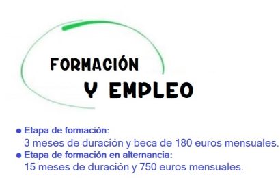 Últimos días: 8 plazas Proyecto Empleo/Formación en alternancia (750 euros/mes), en Sevilla