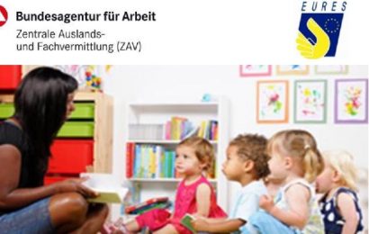 EURES: selección de Educadores Infantiles para trabajar en Alemania