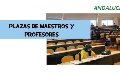 Un total de  6.113 plazas de estabilización para Maestros y Profesores interinos, en Andalucía