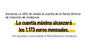 euros renta mínima inserción Andalucía