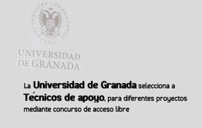 Selección de 7 Técnicos de apoyo, para la Universidad de Granada