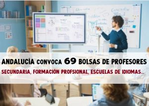 bolsas de empleo Profesores Andalucía