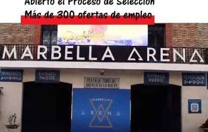 Más de 300 ofertas de empleo en el Marbella Arena: envía tu currículum