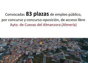 plazas empleo Cuevas del Almanzora Almería