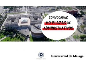 plazas administrativo Universidad de Málaga