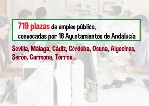 plazas empleo público ayuntamientos Andalucía