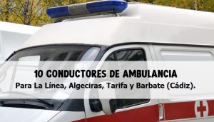 empleo conductor ambulancia