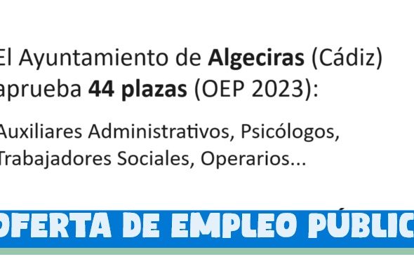 oferta empleo Algeciras