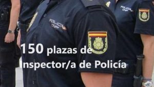 plazas inspector policía
