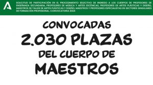 plazas maestros Andalucía