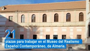 empleo plazas museo Almería