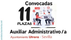 plazas auxiliar administrativo Utrera Sevilla