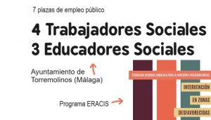 empleo trabajadores sociales educadores Torremolinos Málaga