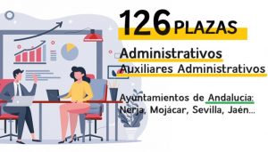 plazas auxiliares administrativos Andalucía