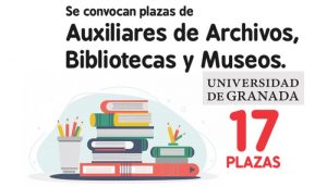 plazas auxiliares biblioteca Granada