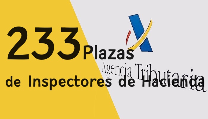 plazas empleo Inspectores de Hacienda