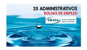 bolsa empleo plazas administrativos emasa Málaga
