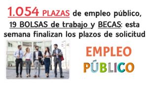 plazas empleo público