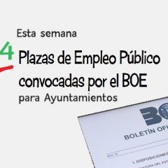 plazas empleo BOE