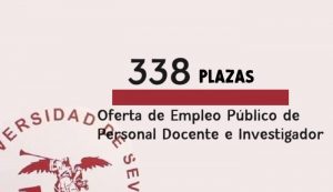 plazas oferta empleo público universidad Sevilla