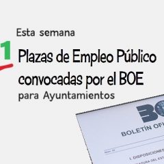 BOE plazas empleo