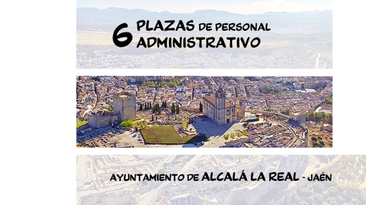 plazas Administrativo Alcalá la Real Jaén