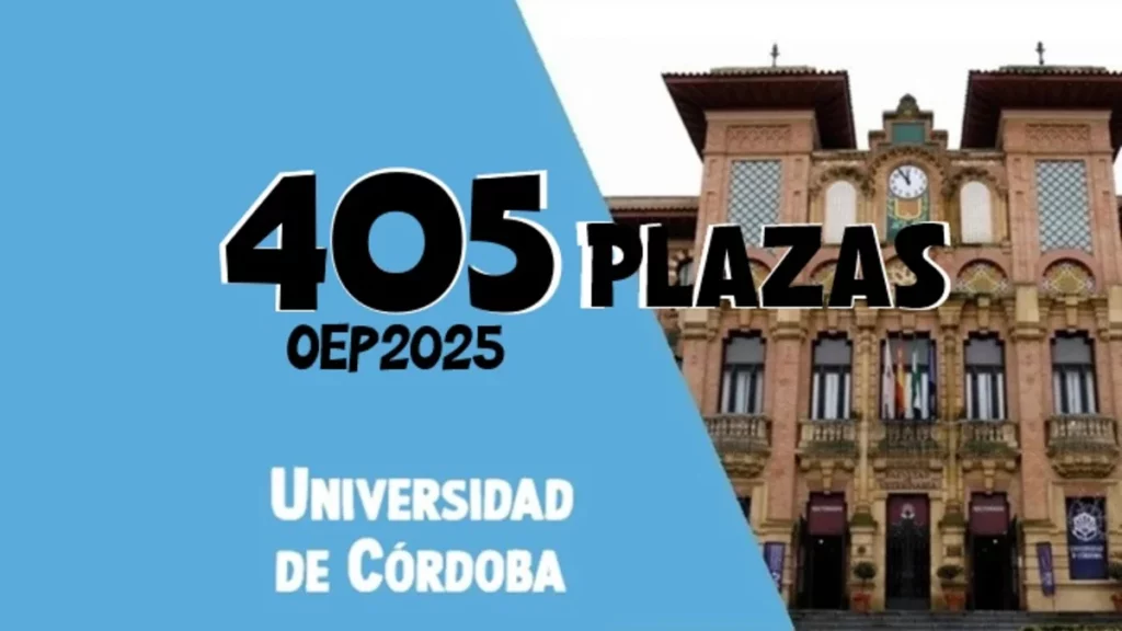 plazas empleo universidad Córdoba