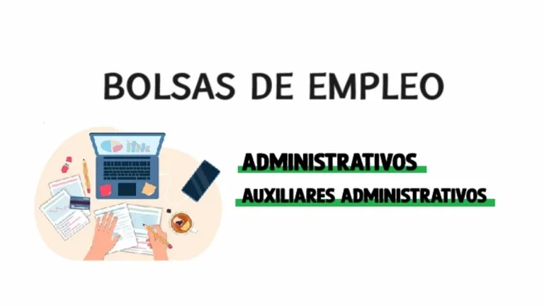 Bolsas de Empleo Administrativos y Auxiliares Ogíjares
