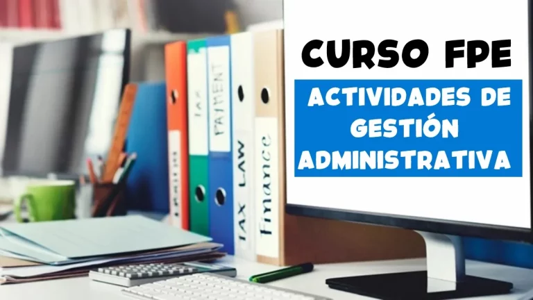 Curso FPE Administrativo