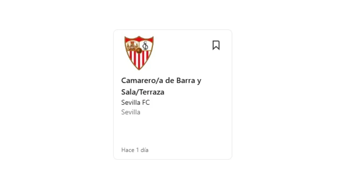 Camareros Sevilla