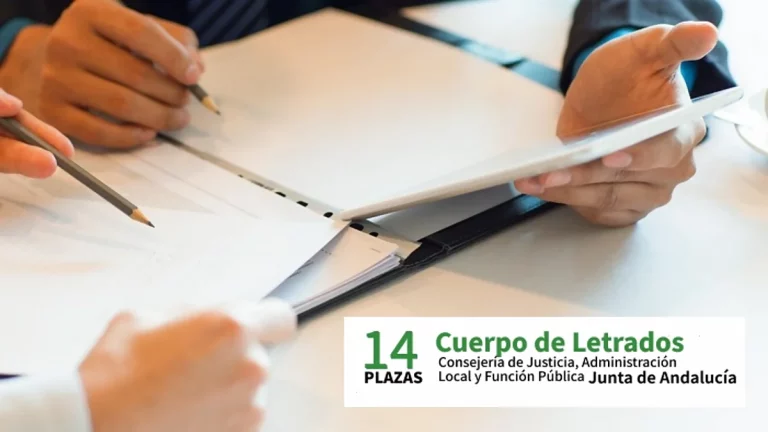 plazas Letrados Andalucía