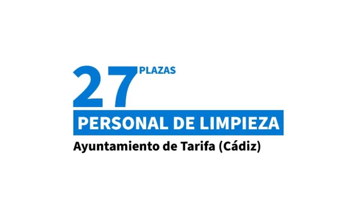 plazas limpieza Tarifa