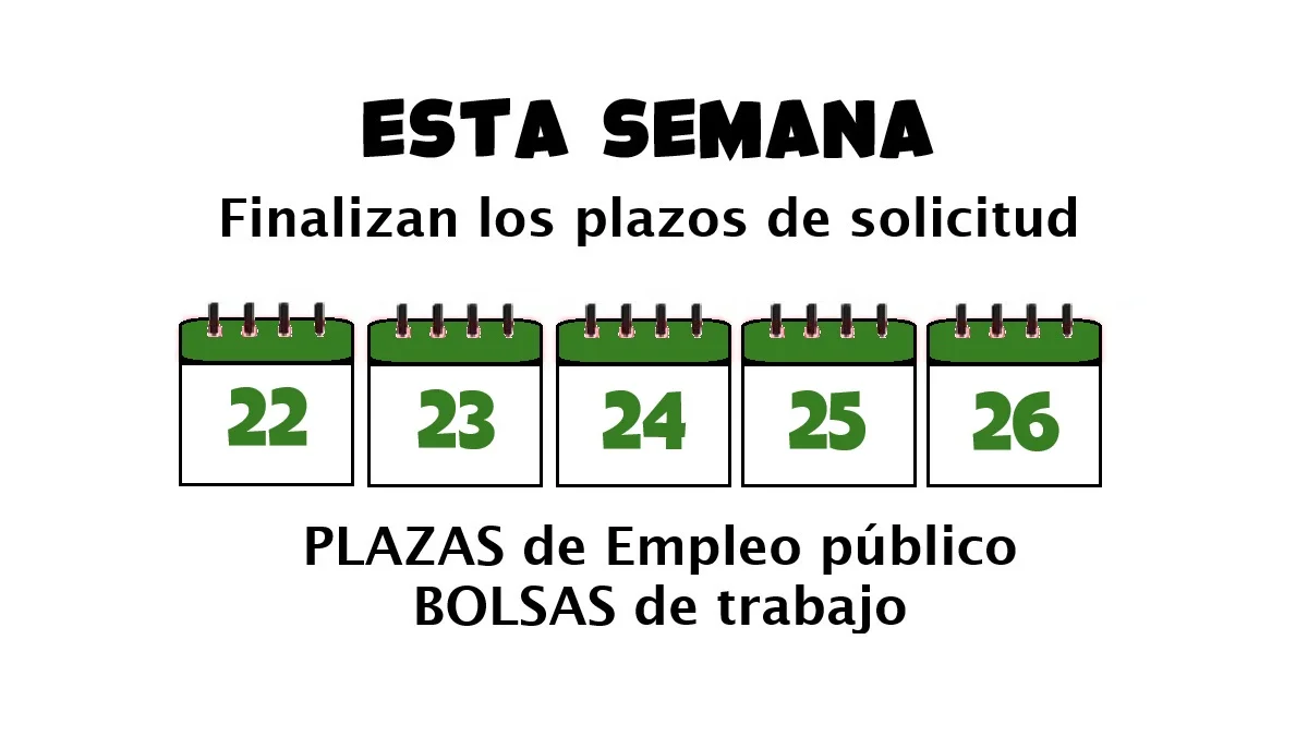 plazas empleo público bolsas