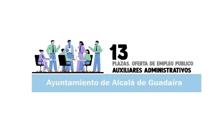 plazas auxiliar administrativo