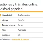 curso online trámites