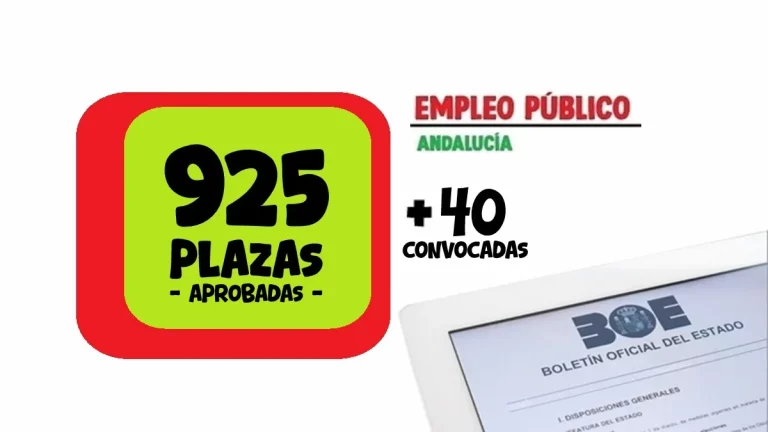 plazas empleo público Andalucía