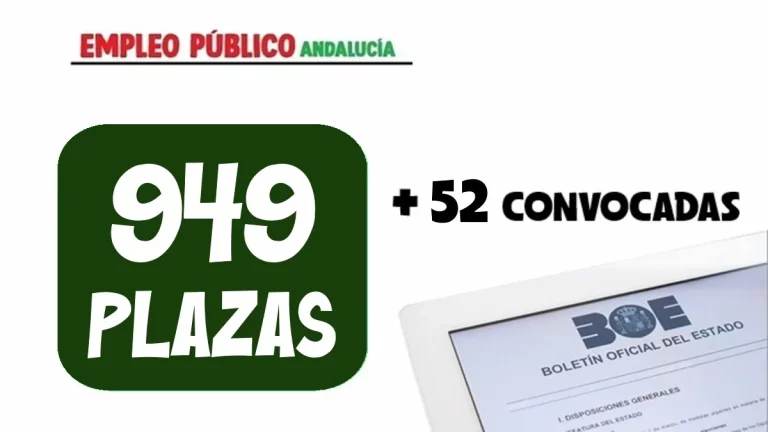 plazas empleo Andalucía