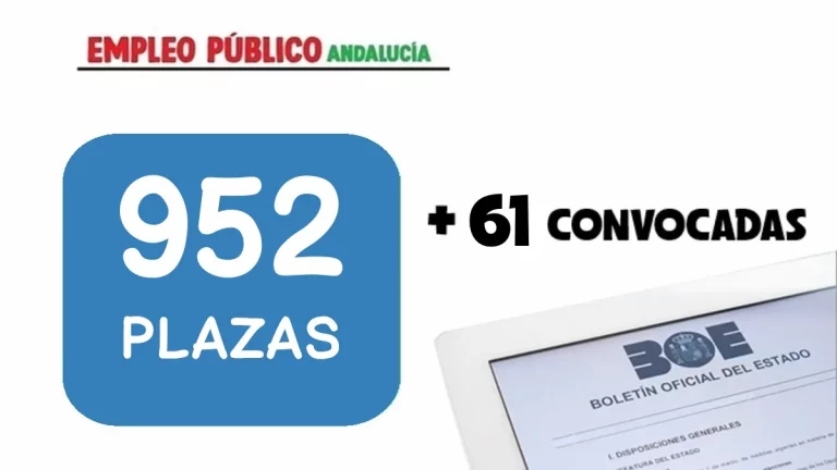 plazas empleo Andalucía