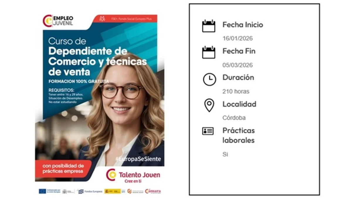 curso dependiente Córdoba