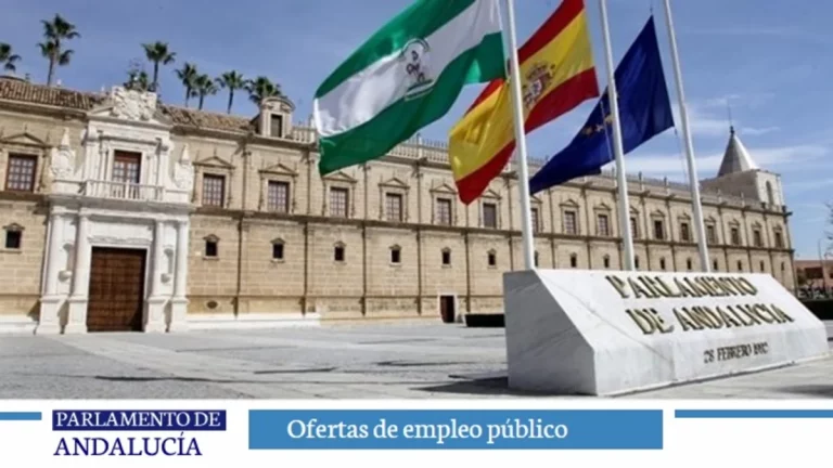 plazas Parlamento de Andalucía