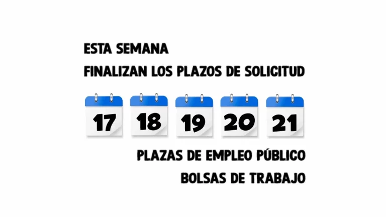 Empleo Público Bolsas de trabajo