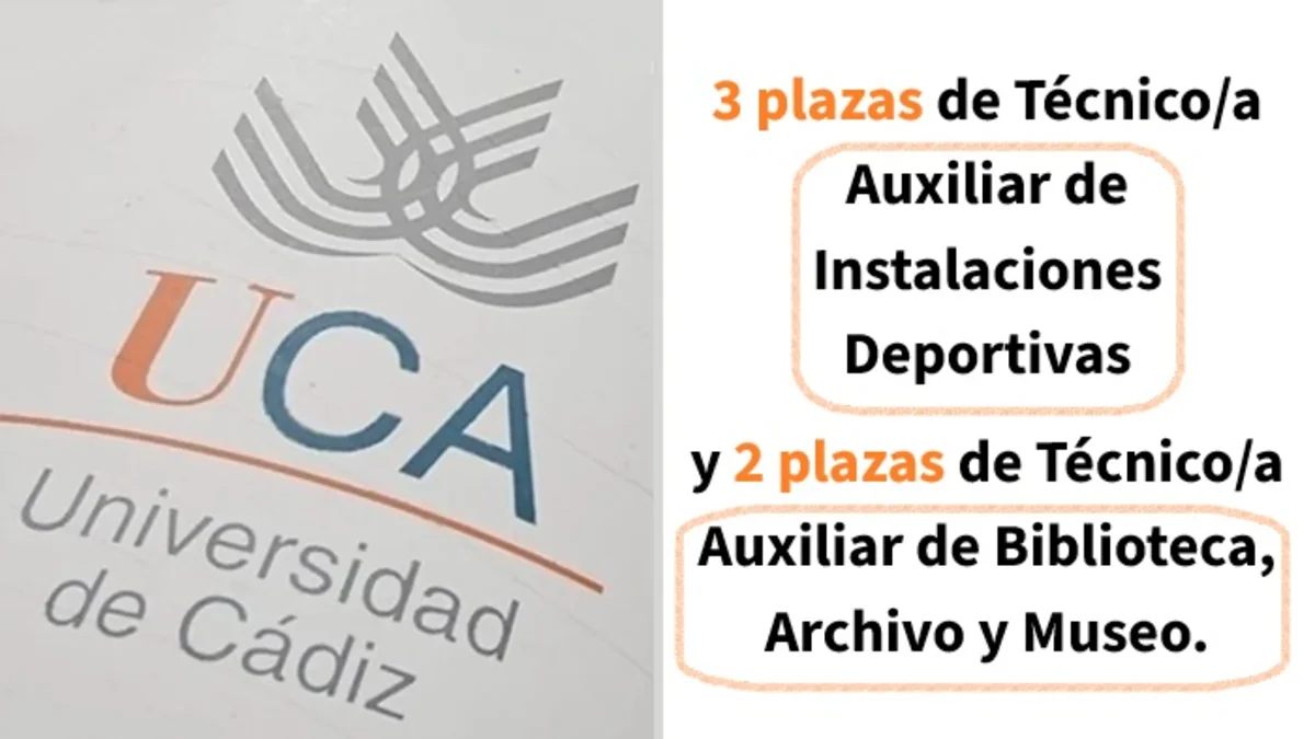 plazas Universidad de Cádiz