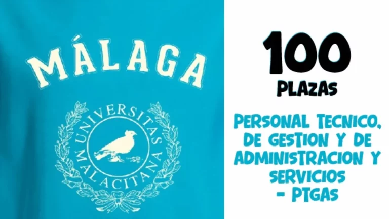 plazas empleo Universidad de Málaga